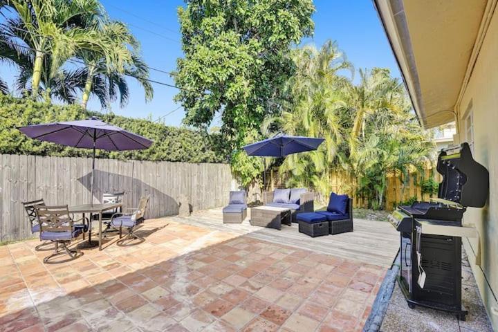 Beautiful 4 Bedrooms/Pool/Walk To Beach Deerfield Beach Bagian luar foto