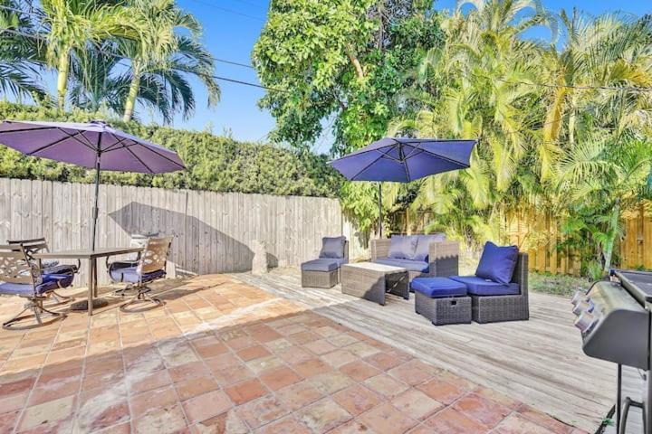 Beautiful 4 Bedrooms/Pool/Walk To Beach Deerfield Beach Bagian luar foto